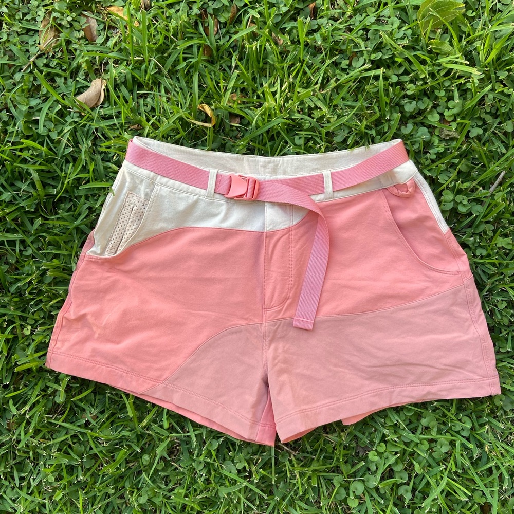 Outdoor Voices RecTrek Colorblock hiking shorts